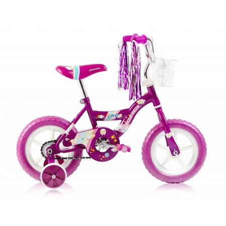 Micargi 12 in. Girls BMX Bicycle, Purple - 12 x 7 x 28 in. MBR12Y-G-PP